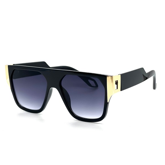 Men Sunglasses Fshion Designer Square Oversized Elegant Trendy Shades Lentes New - Picture 4 of 6